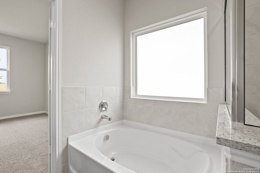 Furnished interior view inside a new home in Applewhite Meadows, San Antonio (Image 5). Furnished interior view inside a new home in Applewhite Meadows, San Antonio (Image 5).