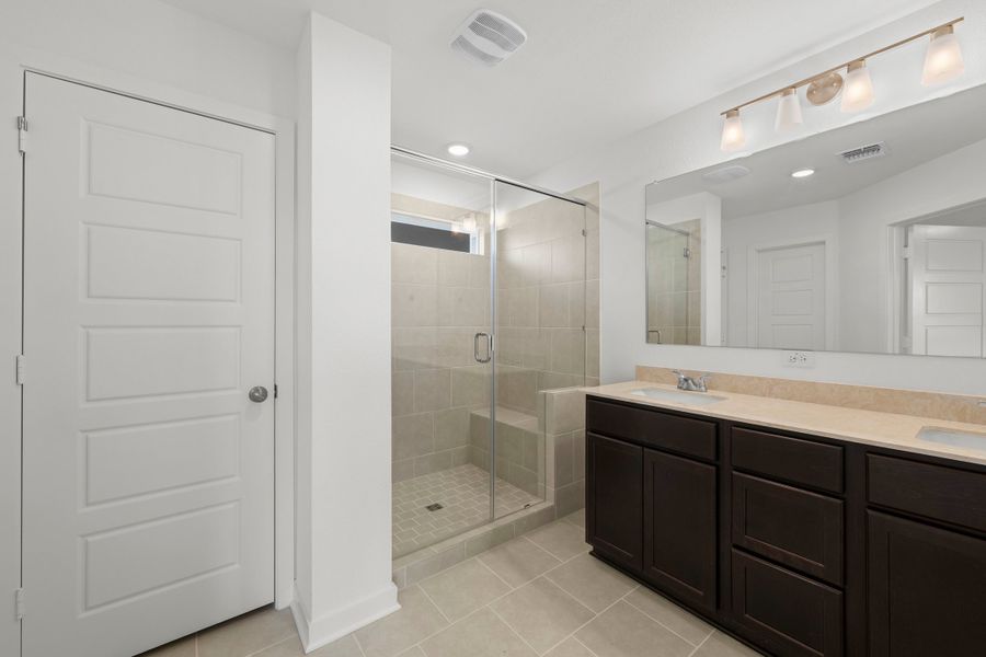 Furnished interior view inside a new home in South Pointe, Temple (Image 3). Furnished interior view inside a new home in South Pointe, Temple (Image 3).