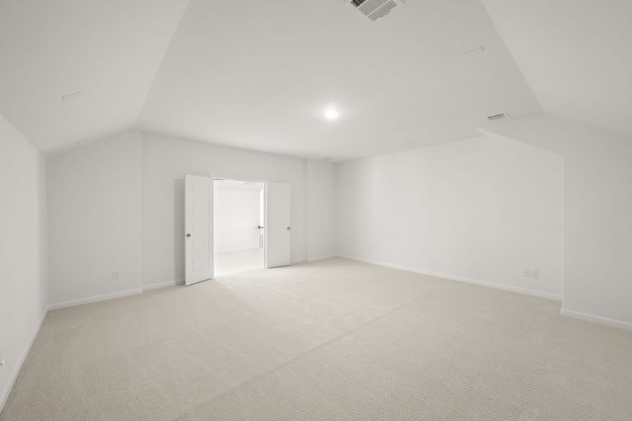 Spacious, unfurnished interior of a new home in Creekview Meadows, Pilot Point (Image 23). Spacious, unfurnished interior of a new home in Creekview Meadows, Pilot Point (Image 23).