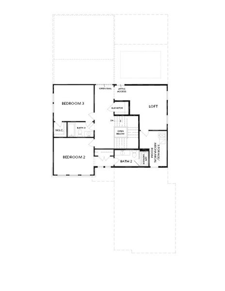 Second Floor w. Elevator