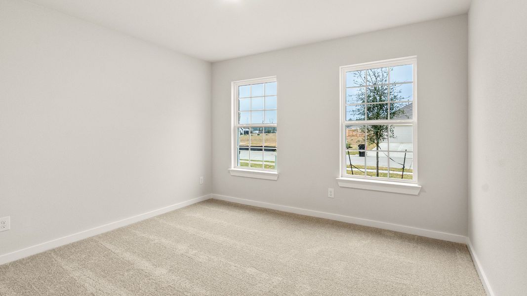 Furnished interior view inside a new home in Cielo, Conroe (Image 12).