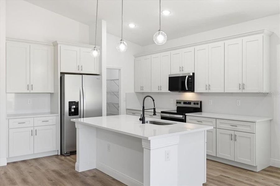 Furnished interior view inside a new home in , Haines City (Image 4). Furnished interior view inside a new home in , Haines City (Image 4).