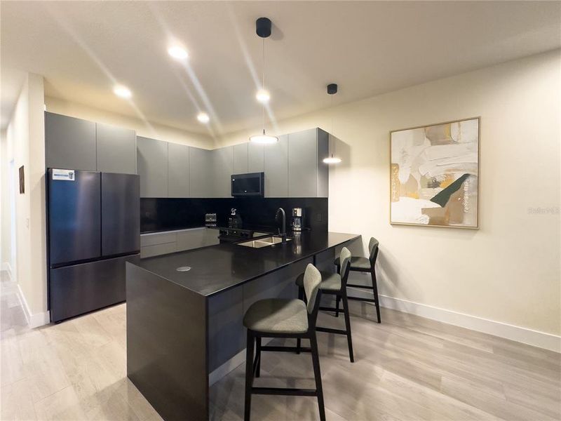 Furnished interior view inside a new home in , Clermont (Image 10).