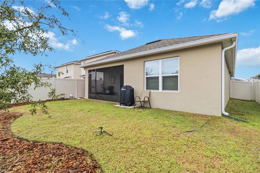 Exterior details and patio area of a home in Harmony West, St. Cloud (Image 29).