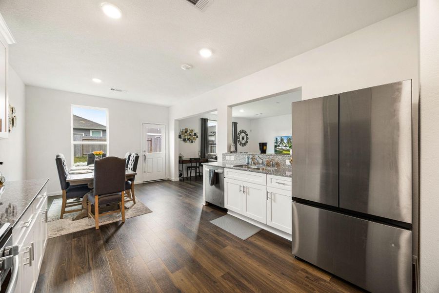 Furnished interior view inside a new home in Decker Farms, Magnolia (Image 12). Furnished interior view inside a new home in Decker Farms, Magnolia (Image 12).