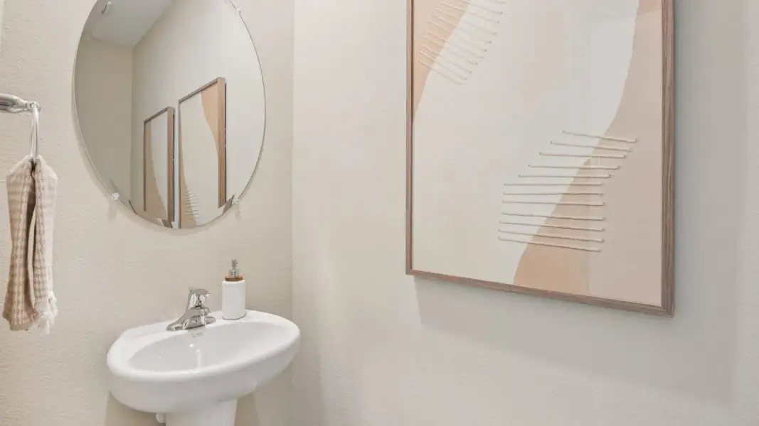 Close-up of interior finishes inside a home in Towns at Woodsdale, Wesley Chapel (Image 21).