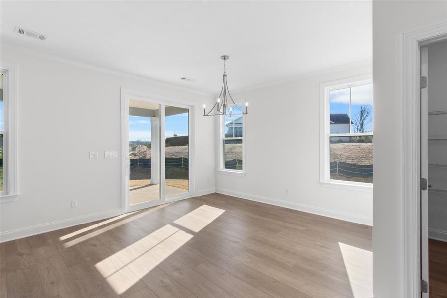 Spacious, unfurnished interior of a new home in Sinclair at Crawford Creek, Grovetown (Image 15).