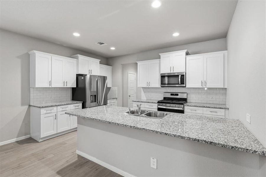 Furnished interior view inside a new home in The Overlook, Fort Worth (Image 9).