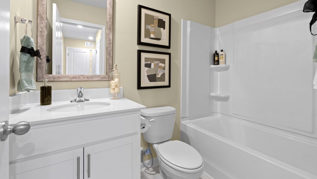 Furnished interior view inside a new home in Covington Village, Greer (Image 15).