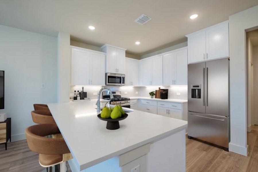 Furnished interior view inside a new home in Talia, Mesquite (Image 9).