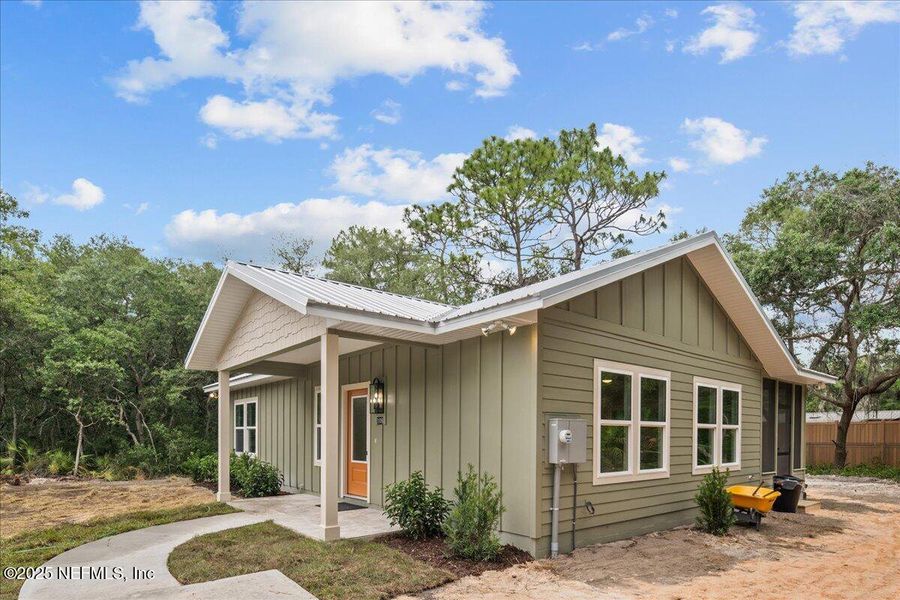 Front exterior of a new home in , Interlachen, FL, highlighting curb appeal (Image 2).