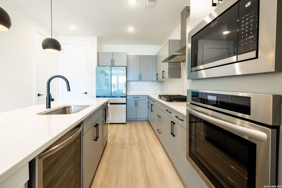 Furnished interior view inside a new home in Grayson House, San Antonio (Image 21).