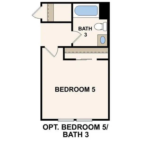 2D floor plan layout of this home in Silver Cross, Florence, AZ (Image 3).