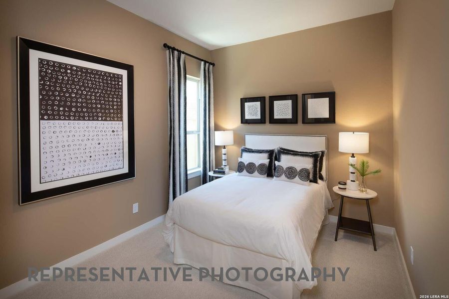 Furnished interior view inside a new home in The Ranches at Creekside, Boerne (Image 13).