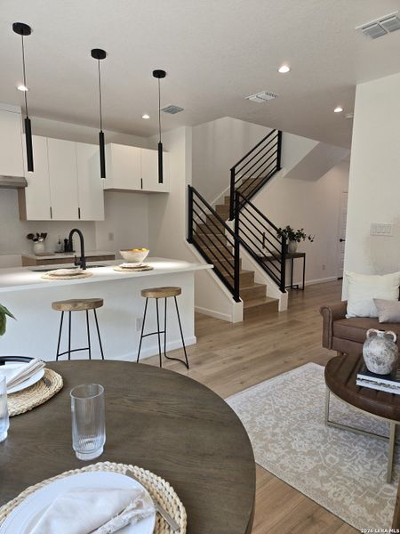 Furnished interior view inside a new home in , San Antonio (Image 5).