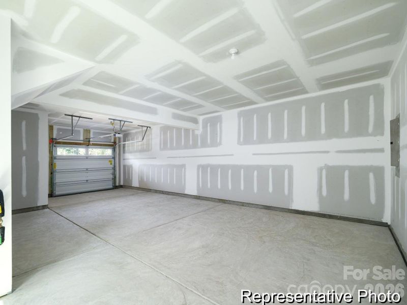 Oversized Tandem Garage