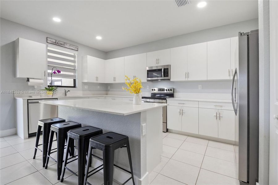 Furnished interior view inside a new home in , Miami (Image 7).