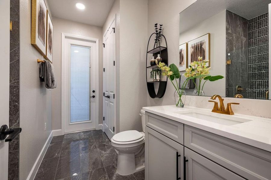 Furnished interior view inside a new home in Ravencliffe, Oviedo (Image 32).