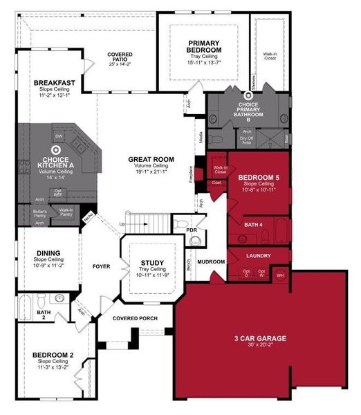 Beazer Homes Heath Golf and Yacht Club Kerrville floorplan.