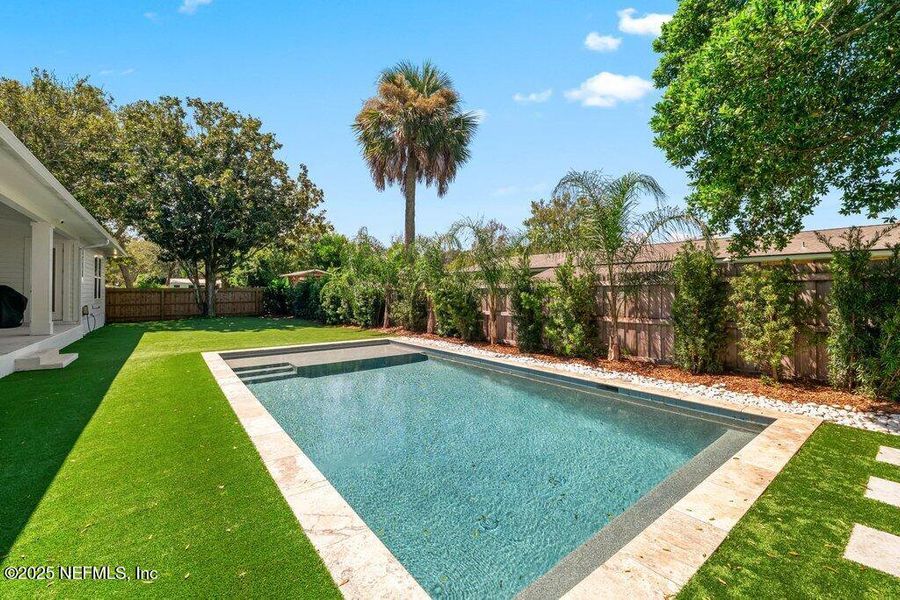 Front exterior of a new home in , Neptune Beach, FL, highlighting curb appeal (Image 21).