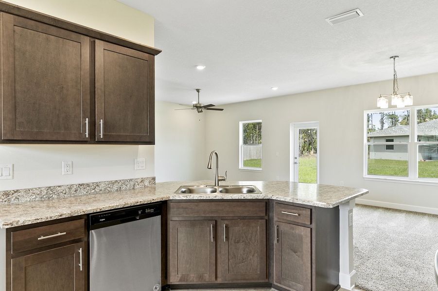 Representative furnished interior of a home built from the 2705 by Adams Homes in Winding Oaks, Weeki Wachee (Image 8).