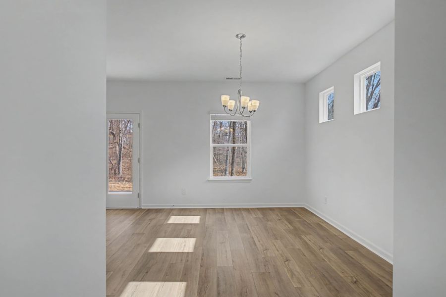 Spacious, unfurnished interior of a new home in The Oaks, Clarksville (Image 11).