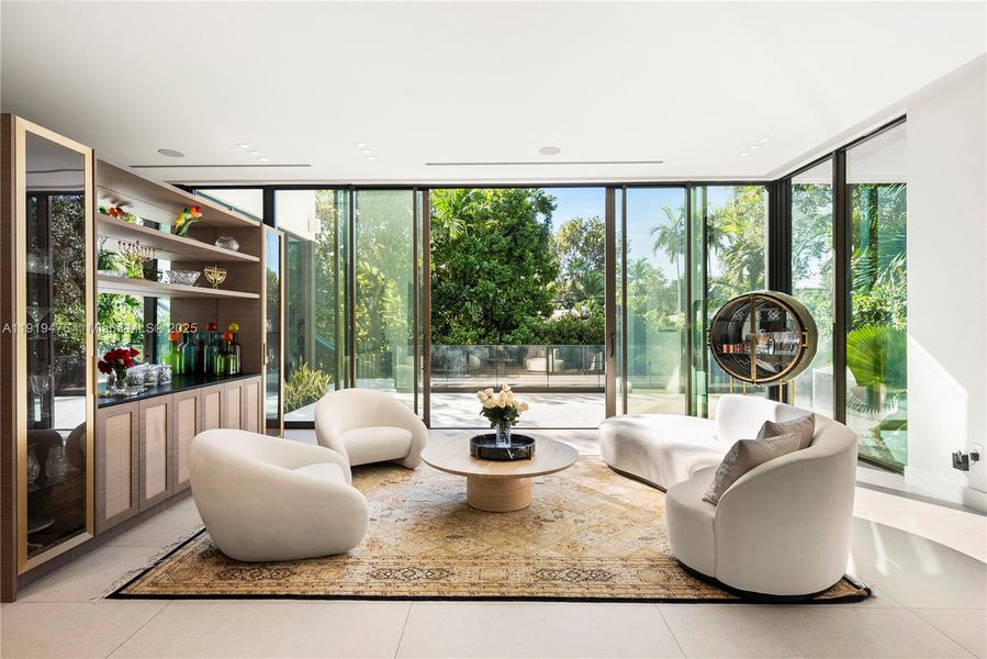 Furnished interior view inside a new home in , Miami Shores (Image 5). Furnished interior view inside a new home in , Miami Shores (Image 5).