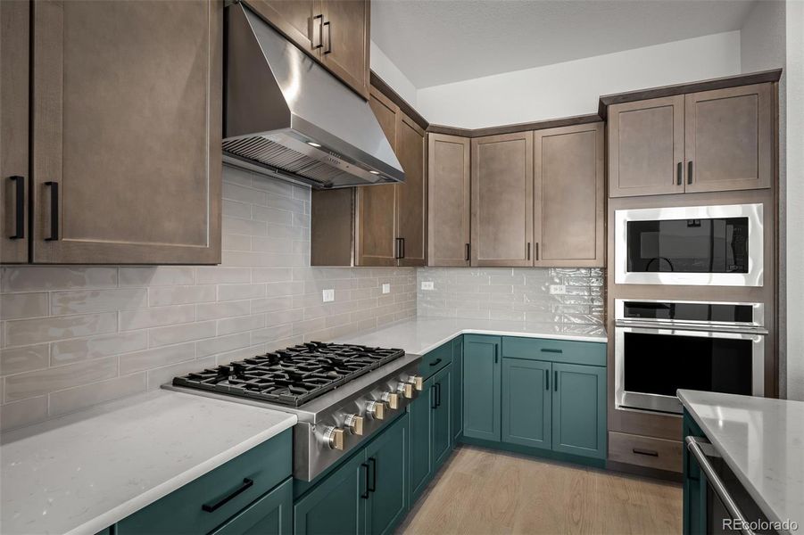 Furnished interior view inside a new home in Cloverleaf – Mountainview Collection, Monument (Image 10).