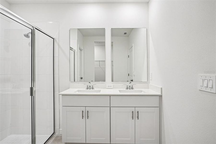 Furnished interior view inside a new home in Ridgehaven - Villas, Ormond Beach (Image 9).