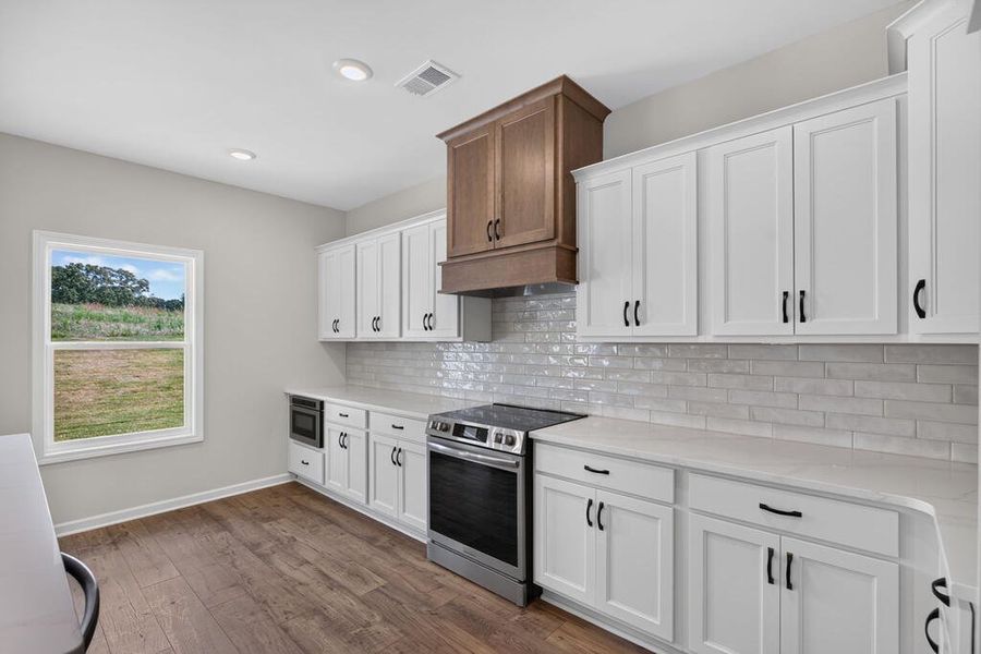 Furnished interior view inside a new home in Blackwelder Bluff, Bowdon (Image 13).