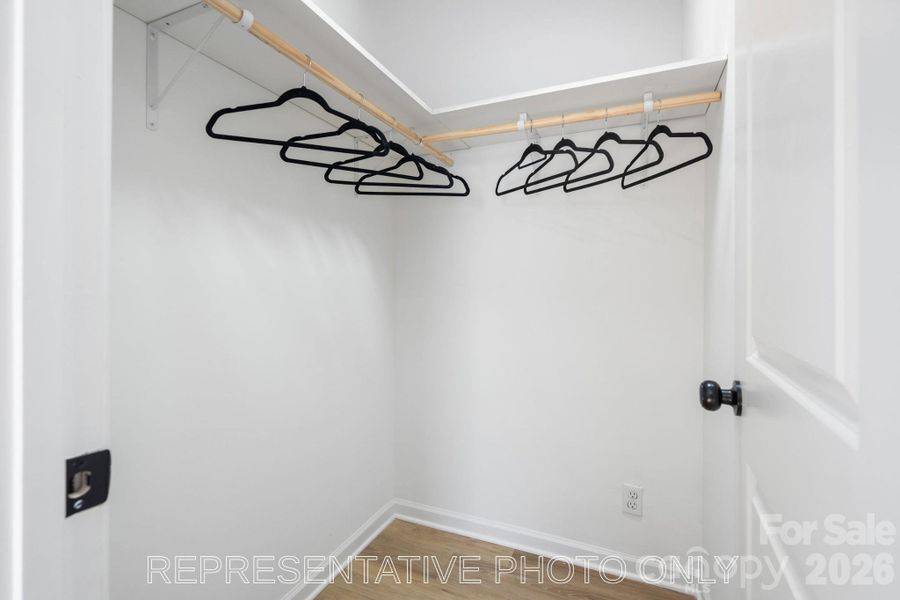 Primary walk-in closet|*actual finishes, structural selections, and orientation may vary