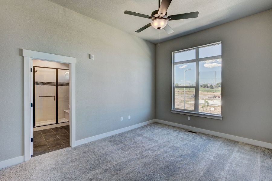 Representative unfurnished interior of a home built from the The Camden 2 by Landmark Homes in Highlands at Fox Hill, Longmont (Image 22).