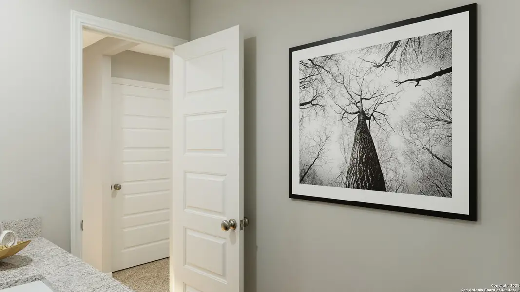 Furnished interior view inside a new home in Applewhite Meadows, San Antonio (Image 5). Furnished interior view inside a new home in Applewhite Meadows, San Antonio (Image 5).