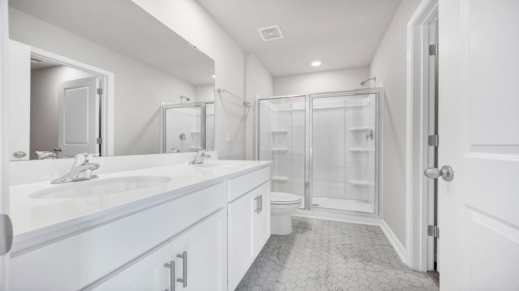 Furnished interior view inside a new home in The Park at Wilkinson, Orangeburg (Image 6).