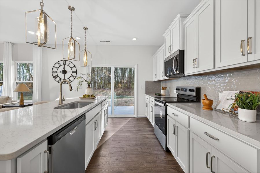 Furnished interior view inside a new home in Nathans Ridge, Lillington (Image 5).