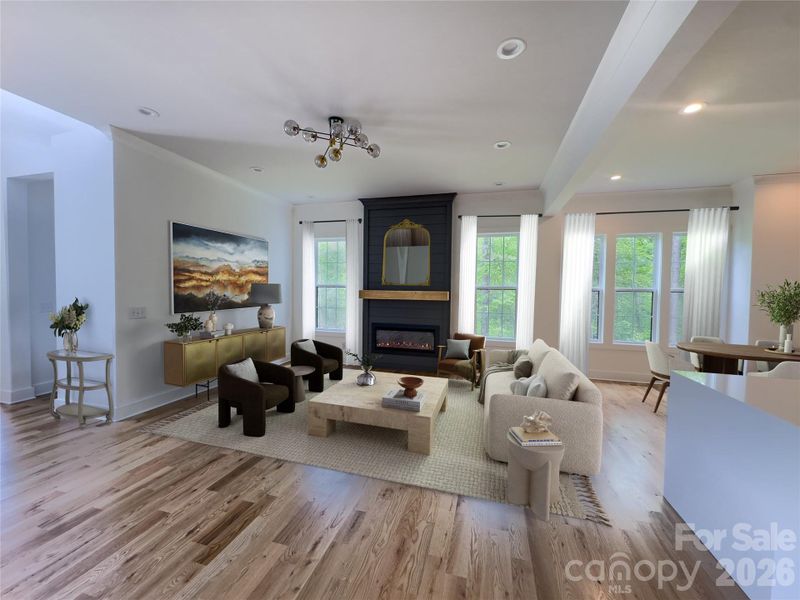 Living Room Virtual Staging Living Room Virtual Staging