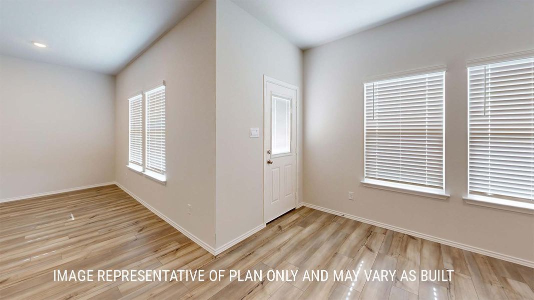 Spacious, unfurnished interior of a new home in Pecan Creek, Temple (Image 14).