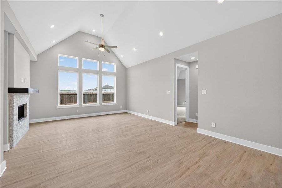 Spacious, unfurnished interior of a new home in Sonoma Verde, McLendon-Chisholm (Image 16). Spacious, unfurnished interior of a new home in Sonoma Verde, McLendon-Chisholm (Image 16).