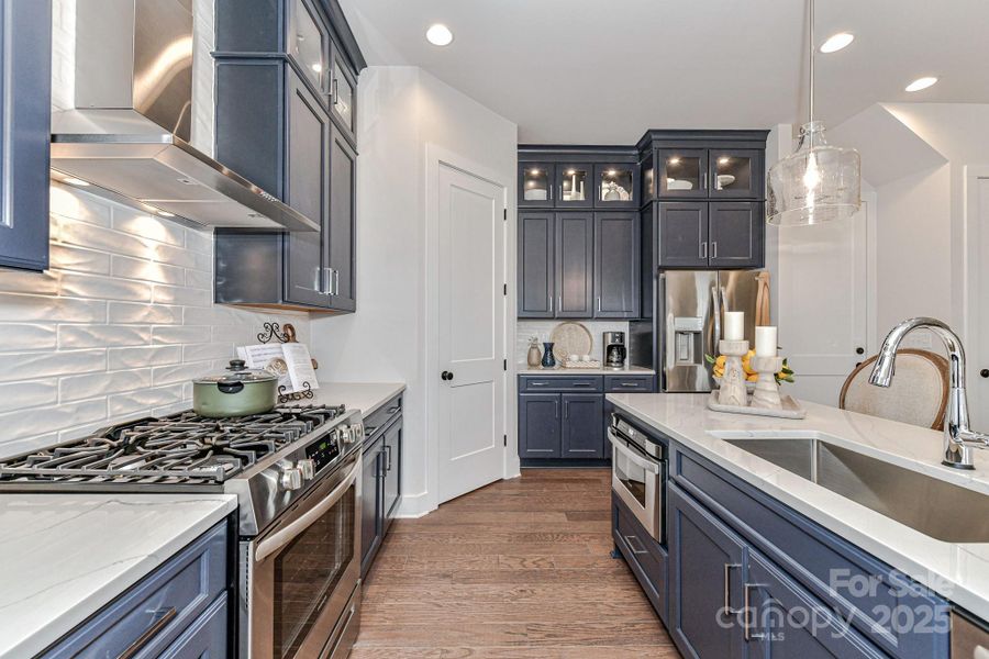 Furnished interior view inside a new home in Endhaven Terraces, Charlotte (Image 3). Furnished interior view inside a new home in Endhaven Terraces, Charlotte (Image 3).