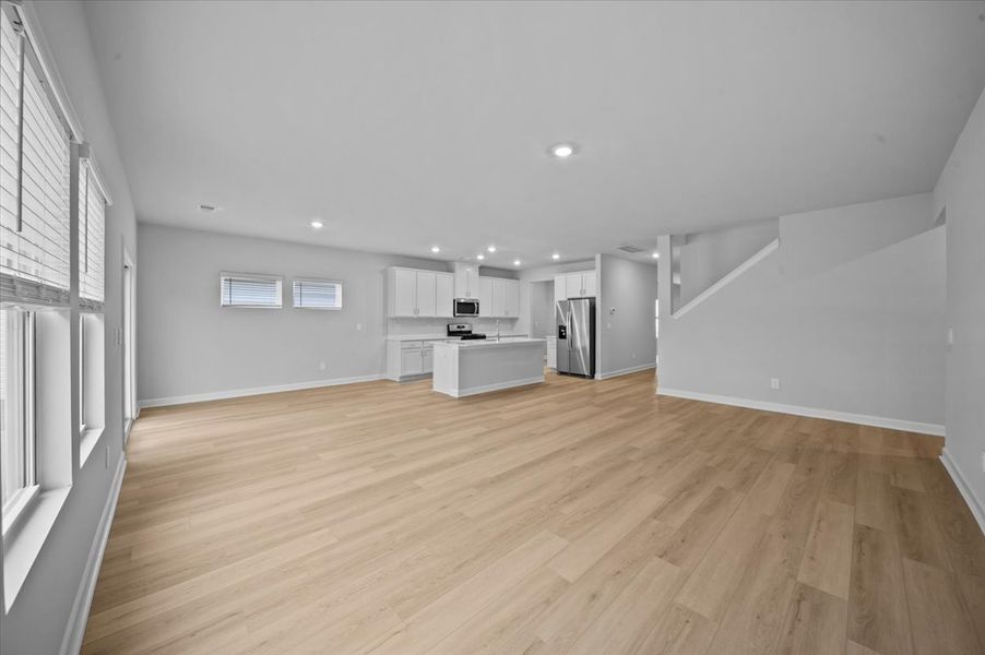 Spacious, unfurnished interior of a new home in The Farm at Wells Creek - Signature Collection, Gray Court (Image 13).