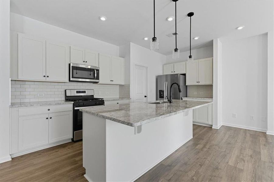 Furnished interior view inside a new home in Park Center Pointe, Austell (Image 4).