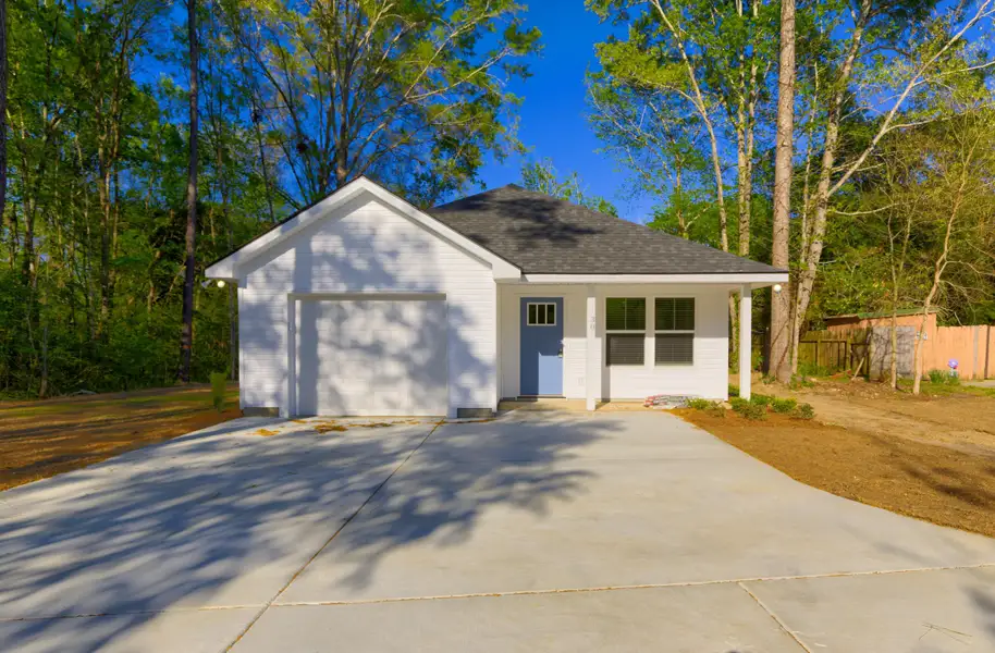 Front exterior of a new home in , Goose Creek, SC, highlighting curb appeal (Image 2). Front exterior of a new home in , Goose Creek, SC, highlighting curb appeal (Image 2).