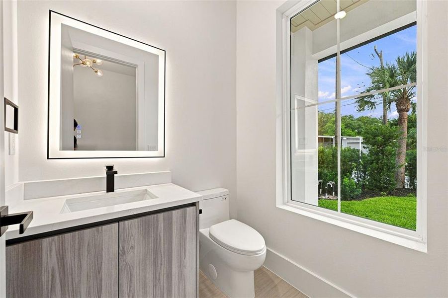 Furnished interior view inside a new home in , Sarasota (Image 11).