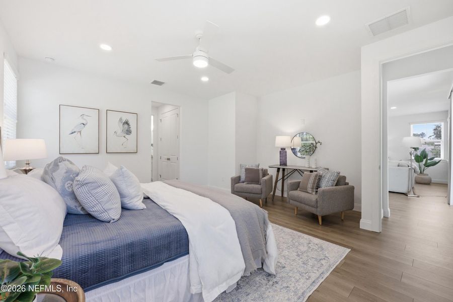 Furnished interior view inside a new home in Palm Coast Homes, Palm Coast (Image 36).