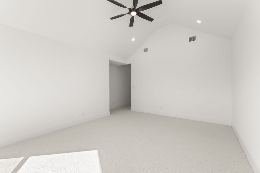 Spacious, unfurnished interior of a new home in Mustang Lakes, Celina (Image 67). Spacious, unfurnished interior of a new home in Mustang Lakes, Celina (Image 67).