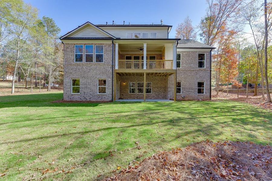 Exterior details and patio area of a home in , Bishop (Image 31).