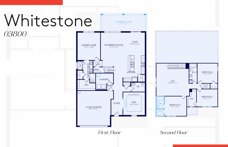 2D floor plan layout of this home in Cedar Grove at The Woodlands, North Port, FL (Image 2). 2D floor plan layout of this home in Cedar Grove at The Woodlands, North Port, FL (Image 2).