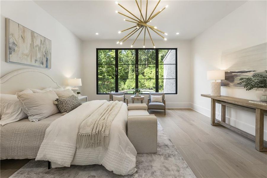 Furnished interior view inside a new home in , Atlanta (Image 17). Furnished interior view inside a new home in , Atlanta (Image 17).