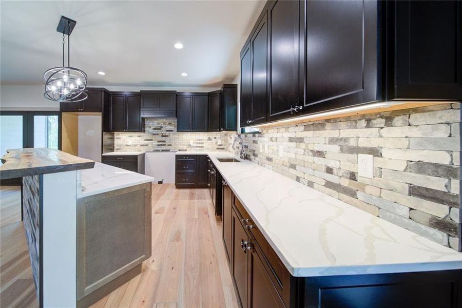 Furnished interior view inside a new home in , Dawsonville (Image 12).