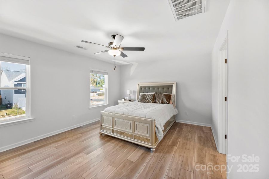 Furnished interior view inside a new home in Surrey Woods, Charlotte (Image 8).